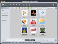 4Media Online Video Converter for Mac screenshot